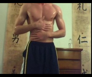 hot body solo jerking session